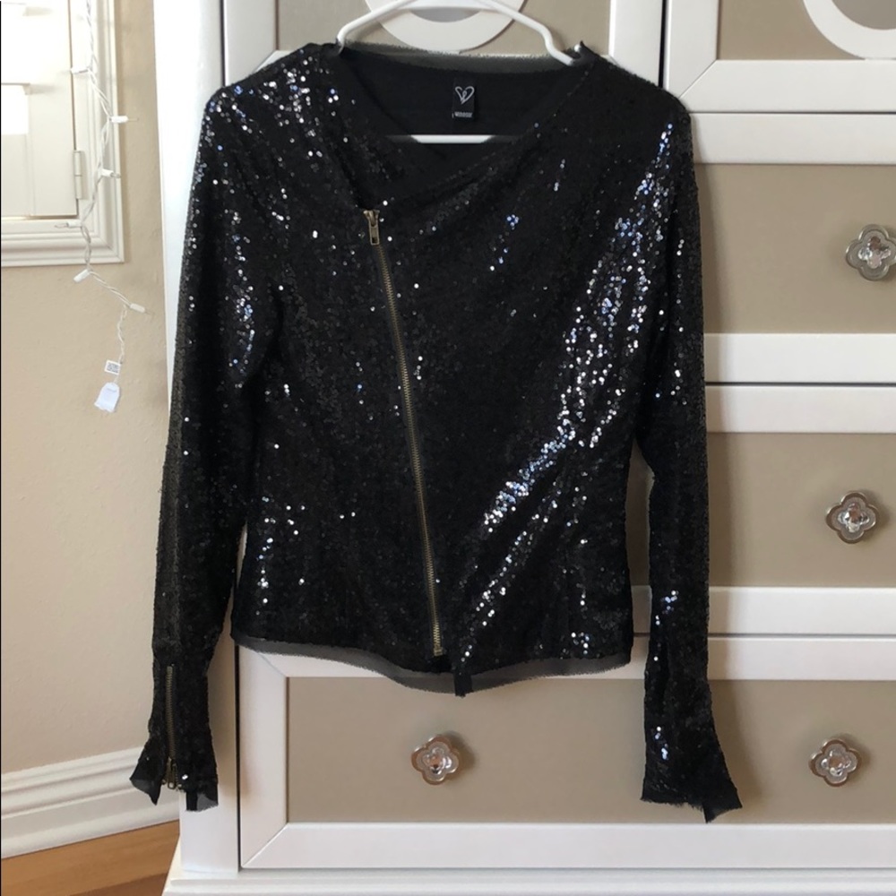 Windsor Black Sequin Jacket